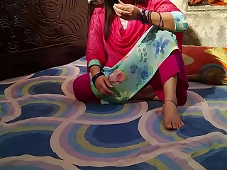 Indian Maid fucking a brand-new boy secretly