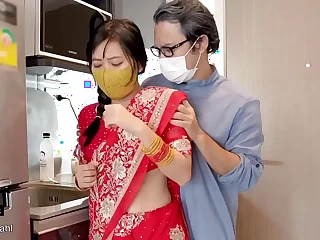 BiG Ass Indian Step-daughter seduce her Step father's Large Dick! ( Hindi Voice )